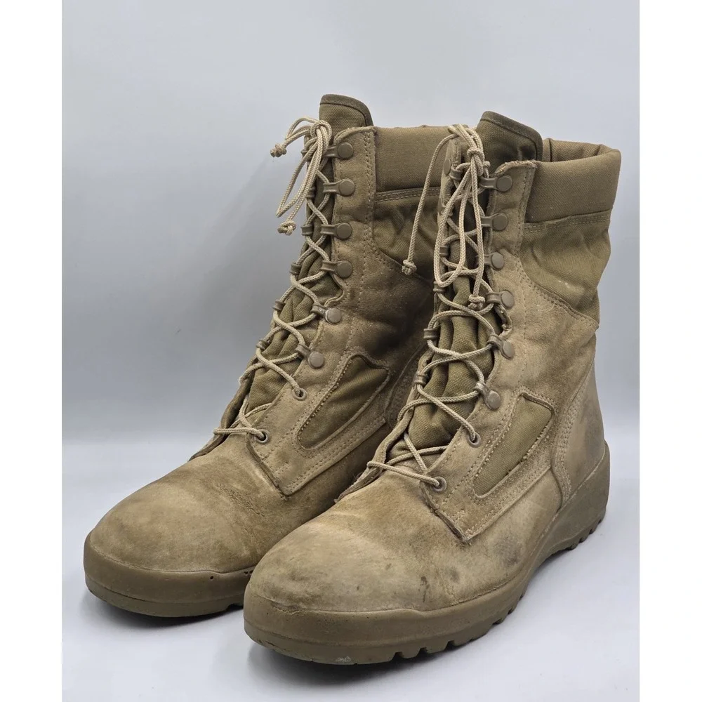 Bates Military Hot Weather Combat Boots Mens 13N Tan Desert Tactical Army